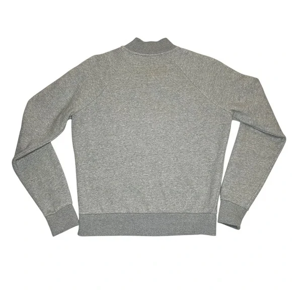 Banana Republic Women Grey Embellished Sweater Bomber Size S - Picture 10 of 10